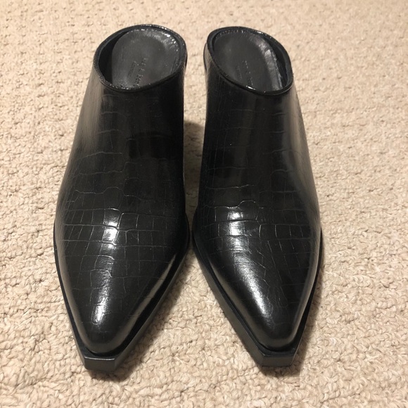 rag & bone Crocodile leather mule - Picture 1 of 4